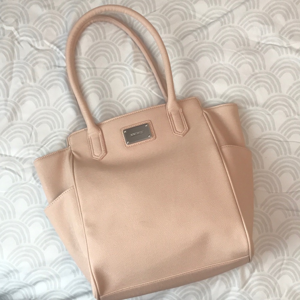 Blush Nine West Tote Bag